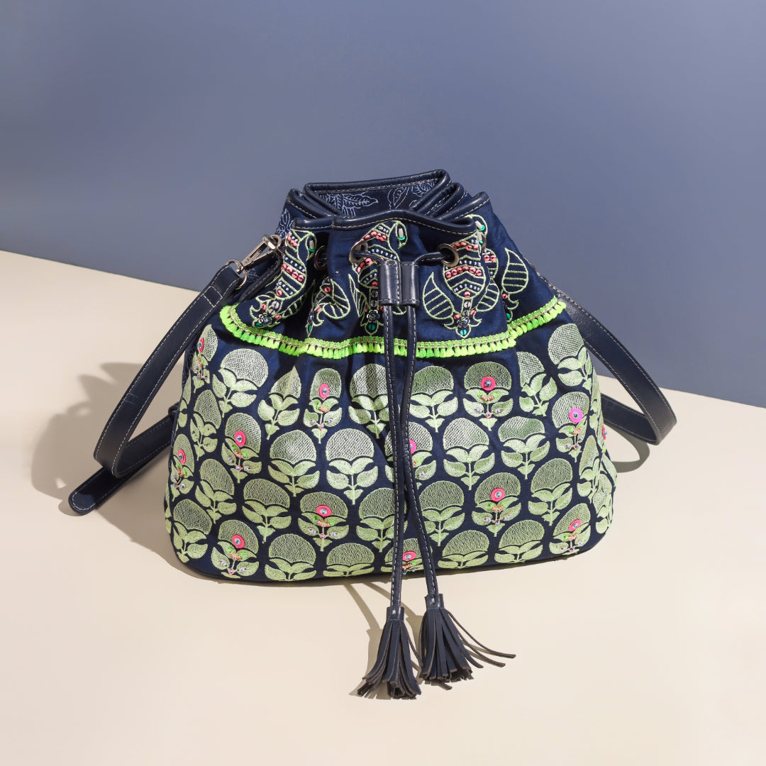 Boho Drawstring Bag