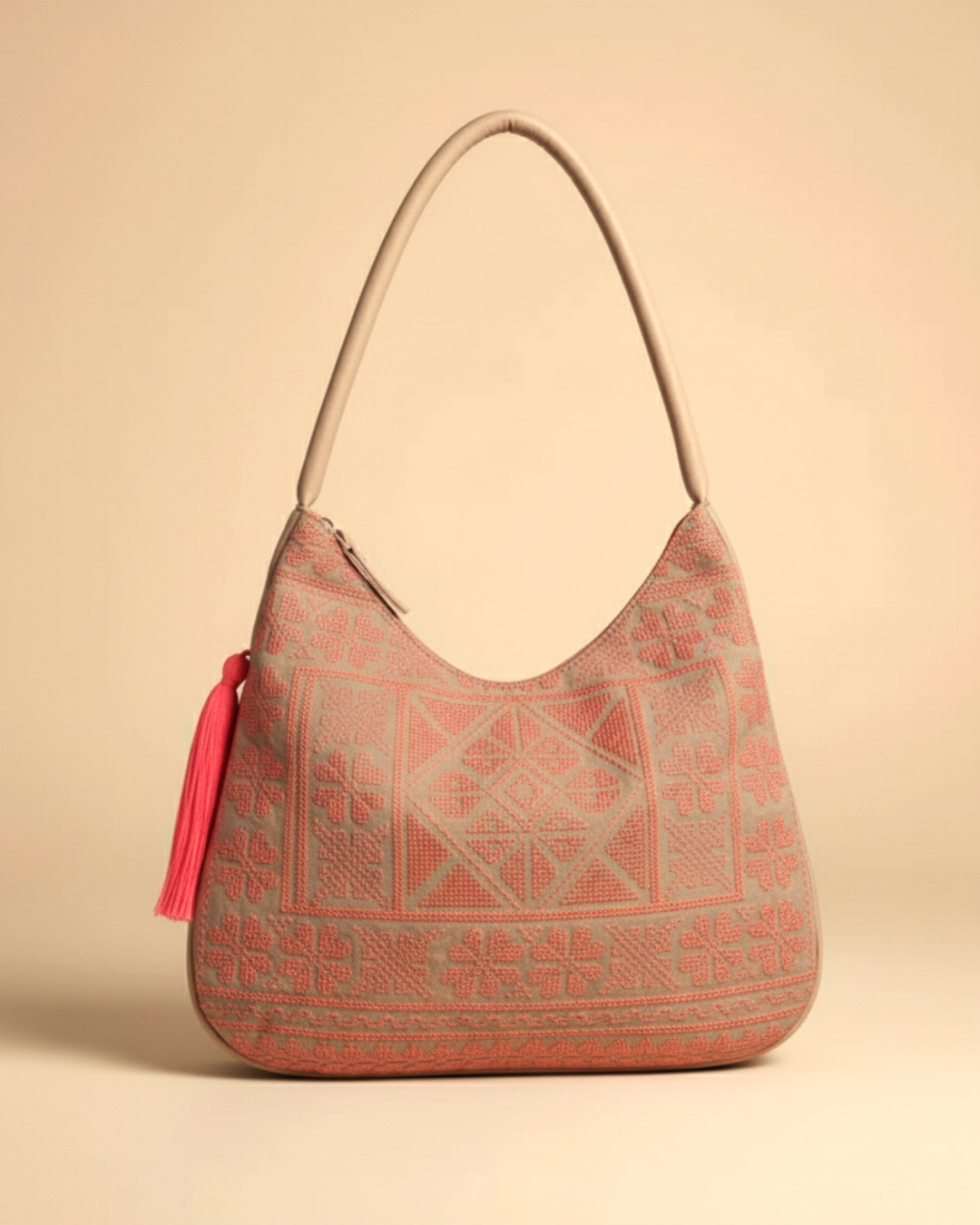 Coral Mirage Tote