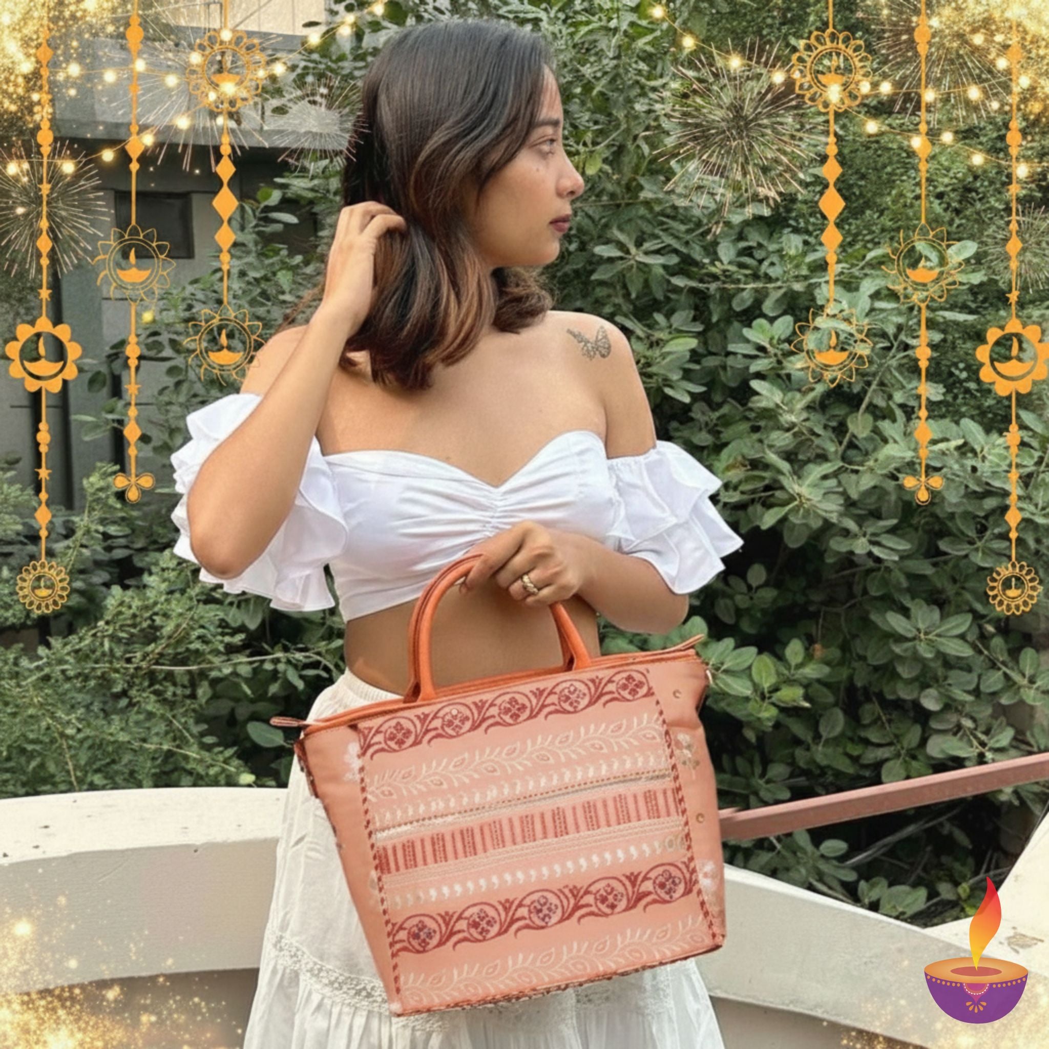 The 'Aarya' Embroidered Tote