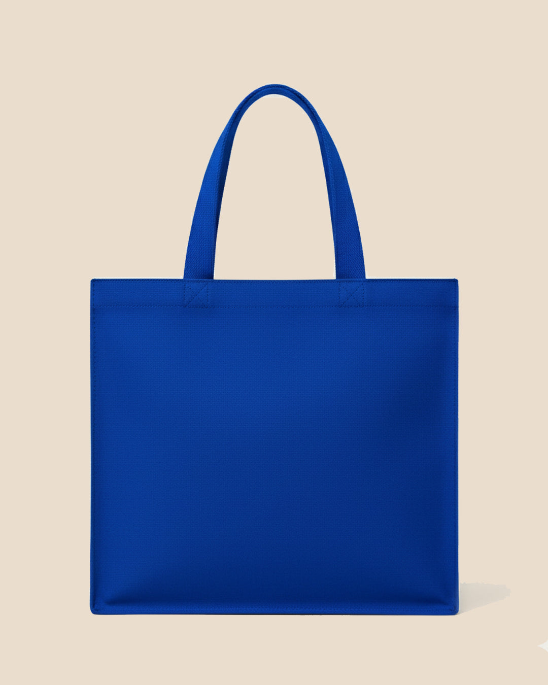 Azure Blue Embroidered Tote