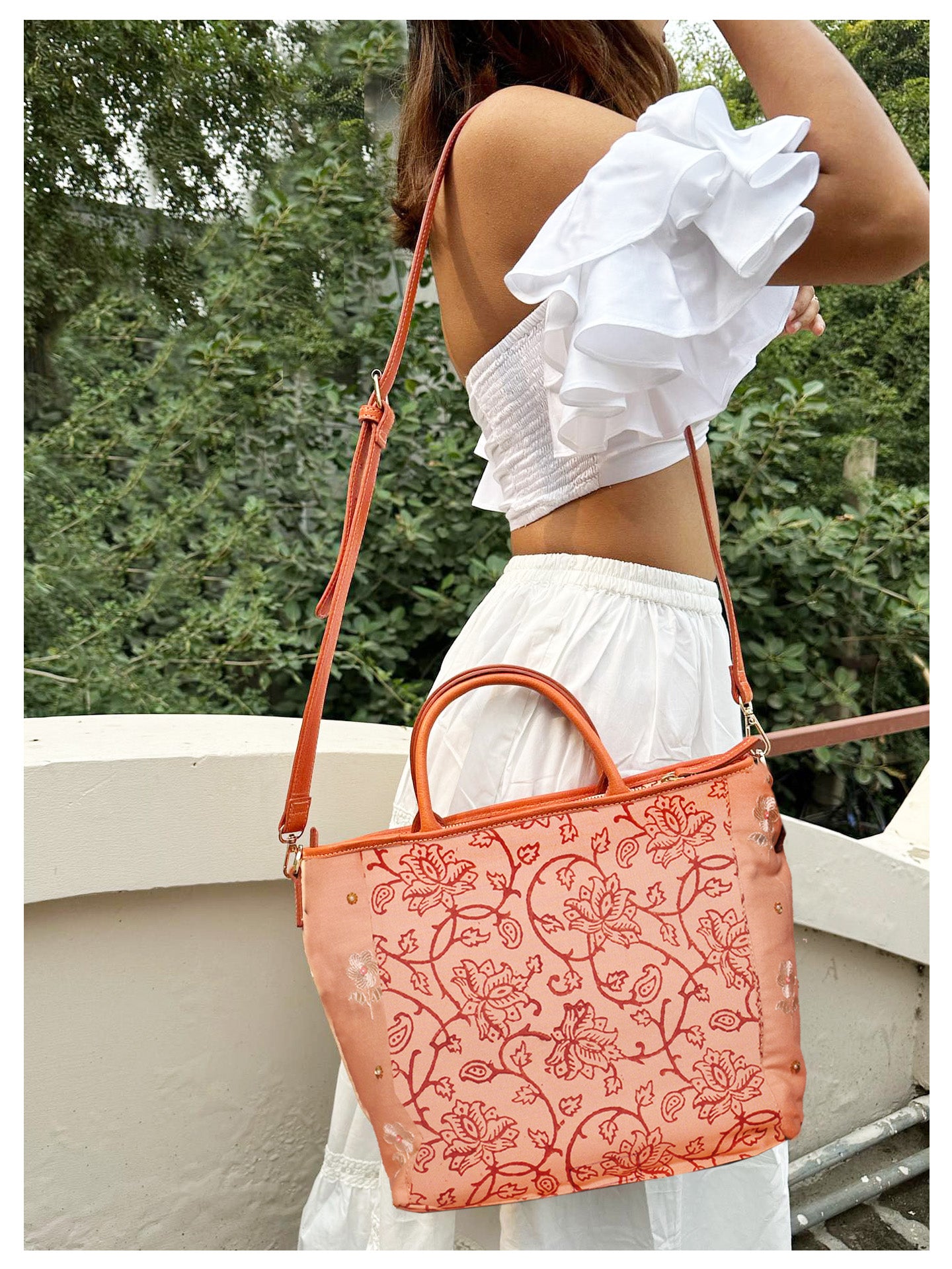 The 'Aarya' Embroidered Tote