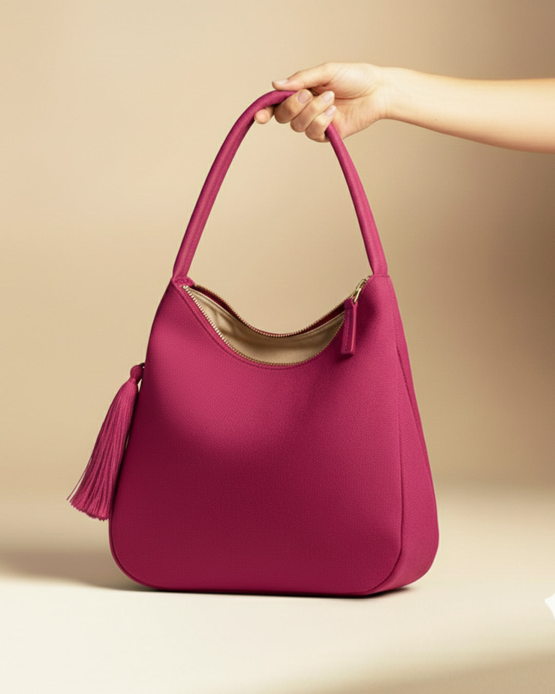 The Fuchsia Rose Hobo