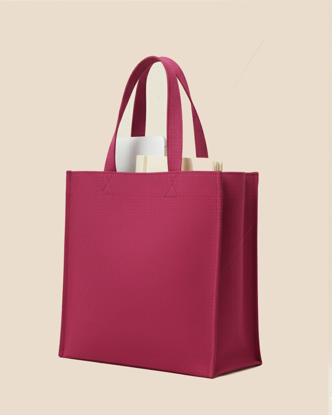 Fuchsia Embroidered Carryall