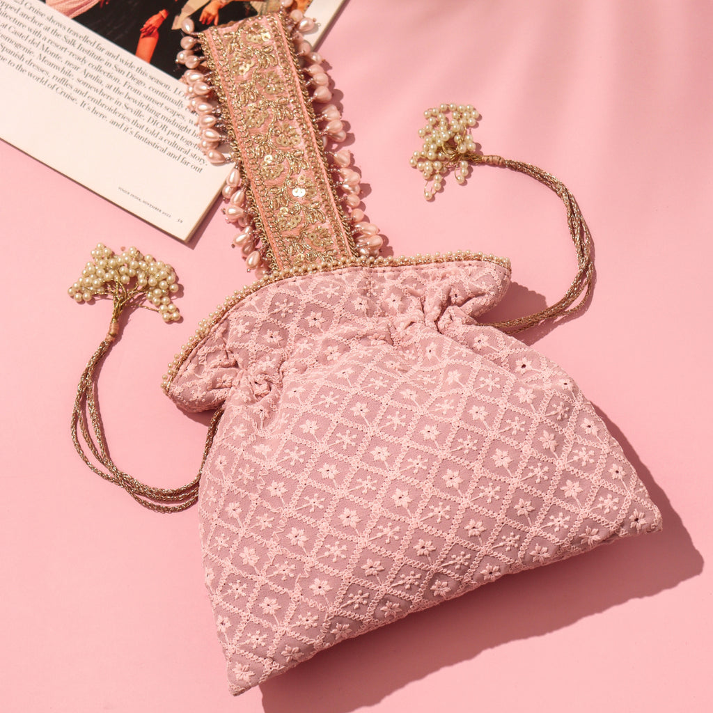 Rose Gold Opulence Potli