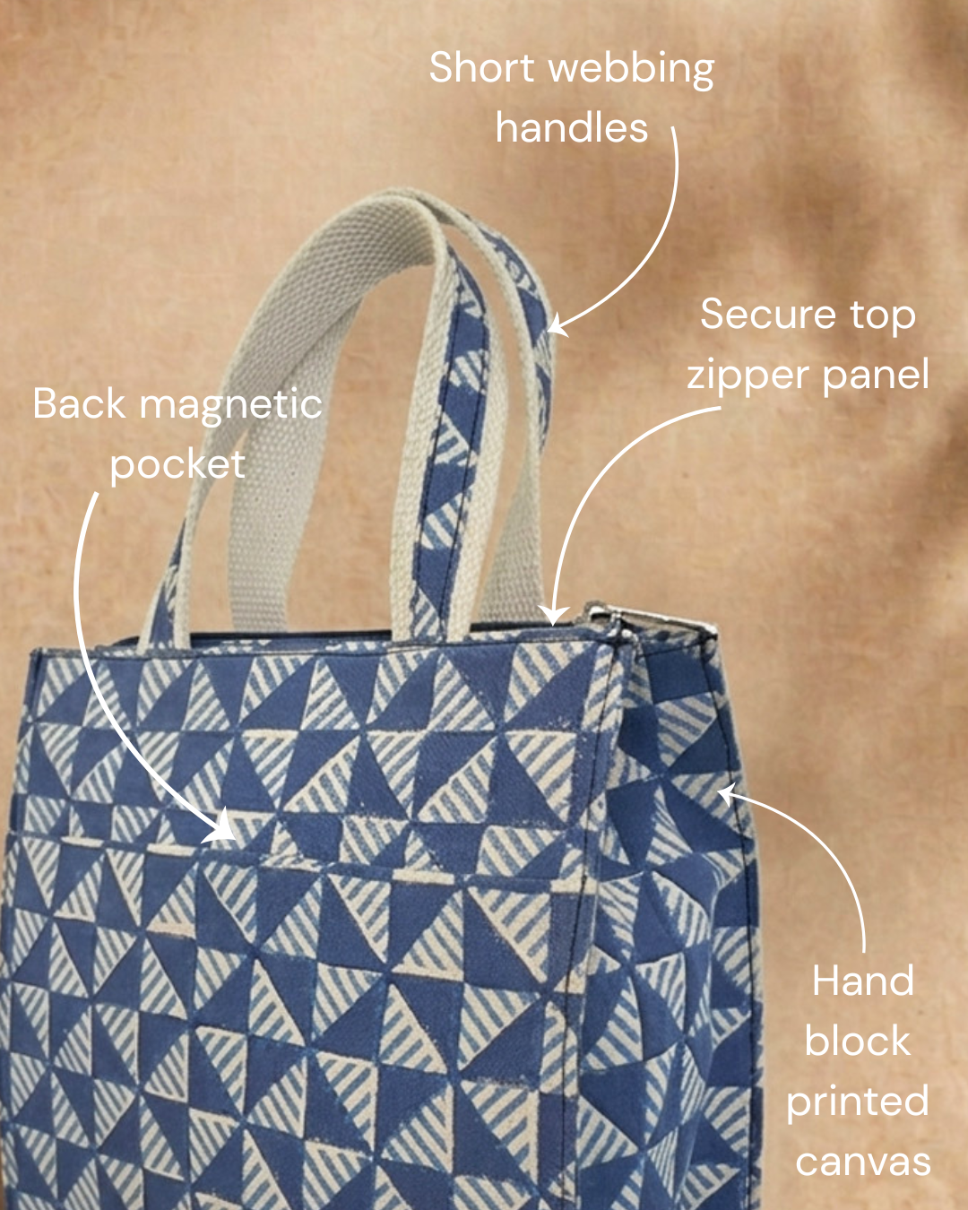 Neela Jodhpur Boxy Tote
