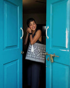 Monochrome Work to Weekend Tote Bag
