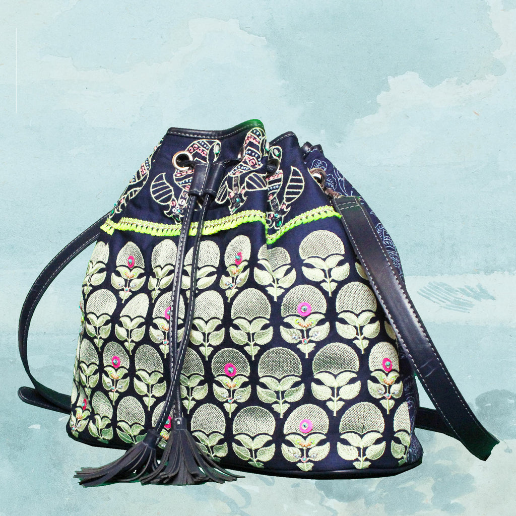 Boho Drawstring Bag