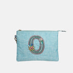 Personalised Monogram Hemp All-Purpose Pouch- O