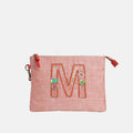 Personalised Monogram Hemp All-Purpose Pouch- M