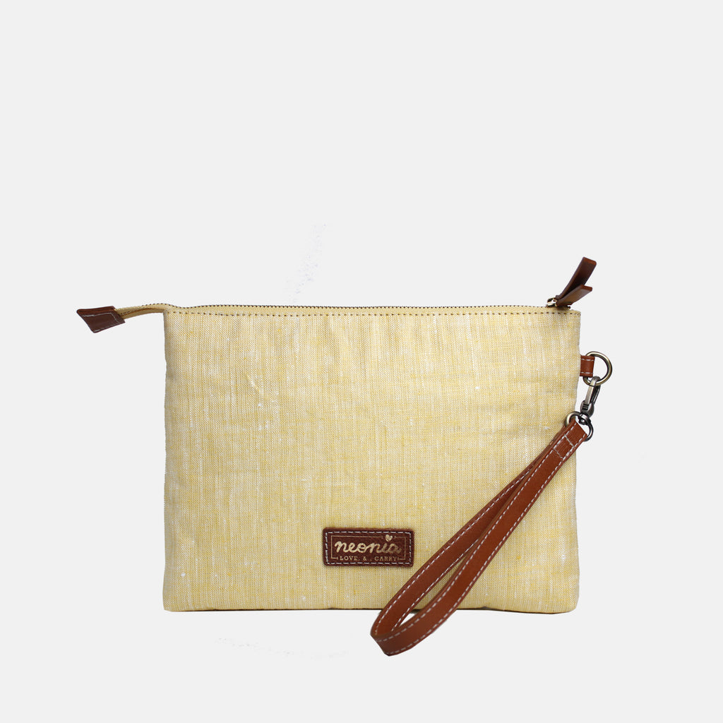 Personalised Monogram Hemp All-Purpose Pouch- E