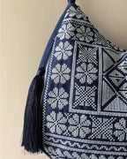 Royal Azure Blue Hobo - Large