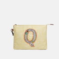 Personalised Monogram Hemp All-Purpose Pouch- Q