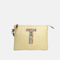 Personalised Monogram Hemp All-Purpose Pouch- T