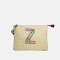 Personalised Monogram Hemp All-Purpose Pouch- Z