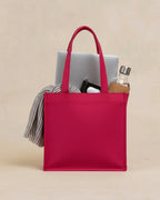 Fuchsia Embroidered Carryall