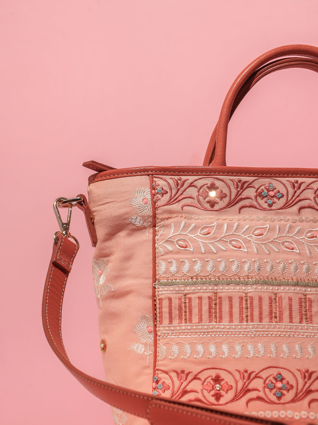 The 'Aarya' Embroidered Tote