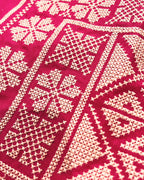 Fuchsia Embroidered Carryall