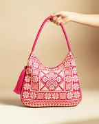 The Fuchsia Rose Hobo