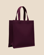 Wine Embroidered Carryall